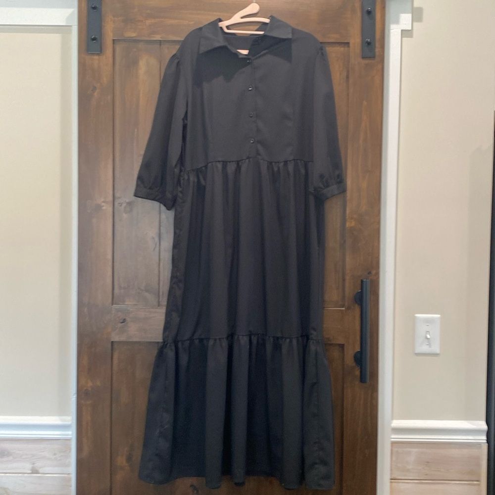 E150 Black Dress Sz. XXL Women's Unbranded Comfy
